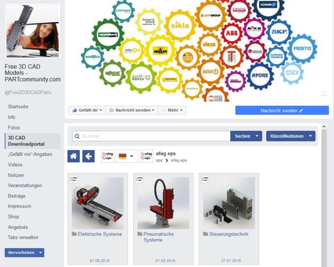 Bereits über 25 000 Personen folgen den neuesten Trends und Neuigkeiten rund um das Thema 3D CAD Modelle und Engineering.