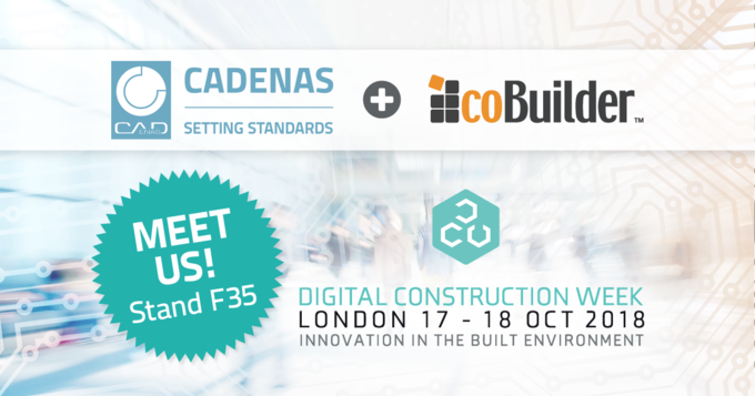 CADENAS & coBuilder at the Digital Construction Week (DCW) 2018
