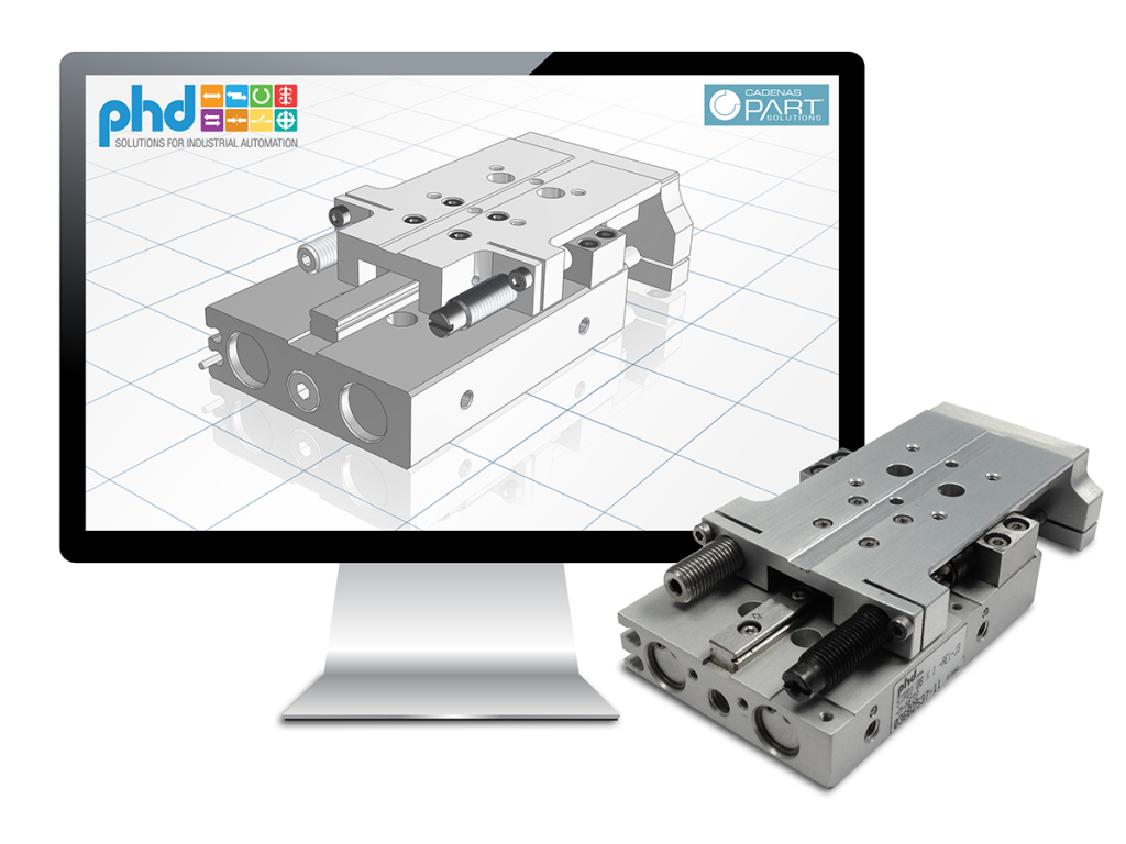 myPHD dashboard based on eCATALOGsolutions Technology by CADENAS