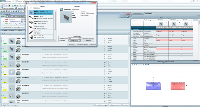 PARTsolutions GEOsearch